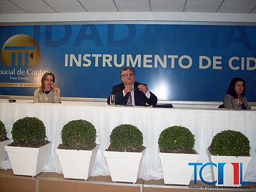 Isnaldo Bulhões, coordenou a mesa expositora de “cases” desenvolvidos pelo TCE/MT