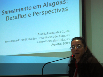 Amélia Costa fez apresentação do Plansan aos prefeitos alagoanos