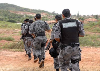 Batalhão de Choque da PM de Sergipe efetuou a prisão