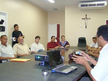 Reunião contou com representantes da Igreja Católica, Executivo, Legislativo e Associação dos Artistas da Massaranduba