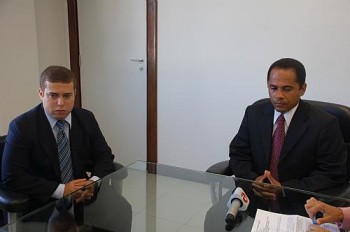 Entrevista coletiva foi realizada na sede da PF, em Jaraguá