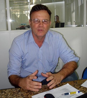 Jaime Alexandrino dos Santos comemora bom número de empregos que serão gerados pelo empreendimento