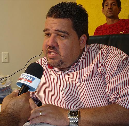 Presidente da Federação Alagoana de Futebol (FAF), Gustavo Feijó