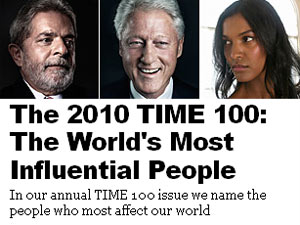 Lula é escolhido o líder mais influente pela revista americana Time