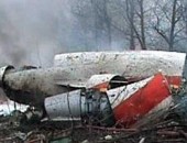 Imagem de destroços do Tupolev TU-154 que levava o presidente da Polônia, Lech Kaczynski, e comitiva à Rússia