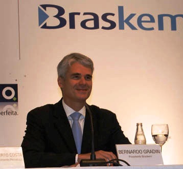 Bernardo Gradin, presidente da Braskem