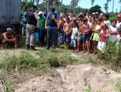 Corpo de Josenildo Barbosa dos Santos foi encontrado em cova rasa mno Sítio Oiteiro