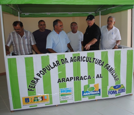 Agricultores participam de exposição em Arapiraca