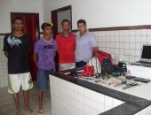 Acusados foram detidos na zora rural de Arapiraca