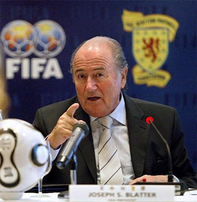 Blatter mandou aviso para o governo francês não se