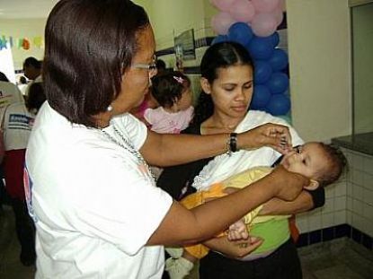 Vacina contra poliomielite prossegue até sexta