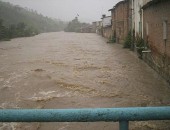 Casas foram invadidas pela água em Santana do Mundaú