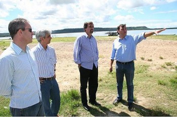 Prefeito Cristiano Matheus comemora início da revitalização da orla lagunar