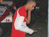 José Jacinto dos Santos, 19, o tiro atingiu o braço direito da vítima, que foi encaminhada para o HGE.