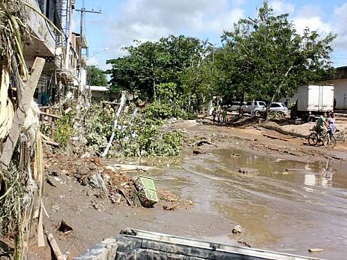 Palmares também é um das cidades mais afetadas pelas chuvas em Pernambuco