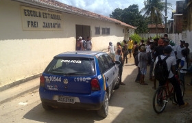 Polícia foi chamada por pais de alunos da Escola Estadual Frei Jaboatão