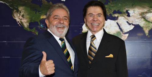 Silvio Santos pediu apoio de Lula para realizar o Teleton