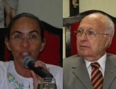 Candidatos ao Senado Federal - Heloísa Helena e José Costa