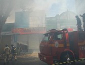 Incêndio destruiu loja de importados no Centro