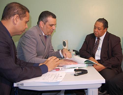 Integrantes do MP/AL se reúnem com representante do ministério, Ivair Augusto