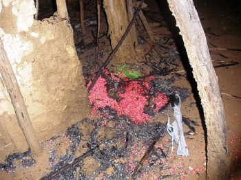 Moradores de acampamento tiveram barracos queimados