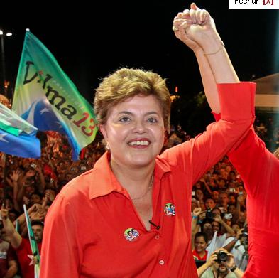 Dilma Rousseff é eleita presidente do Brasil