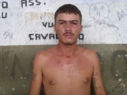 Jeferson Lima da Silva foi preso em sua residência, em Dois Ricahos