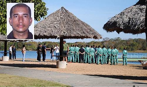 O soldado alagoano Abinoão (destaque) morreu durante um treino da Polícia Militar, na região do Manso