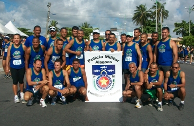 Atletas da Polícia Militar participam desta edição da Corrida de São Silvestre