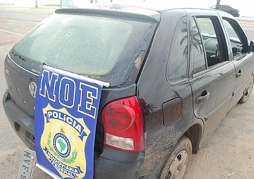 Veículos utilizado por acusados teria sido roubado em Maceió