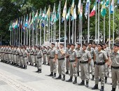 Militares aguardavam revista do governador reeleito Teotonio Vilela Filho