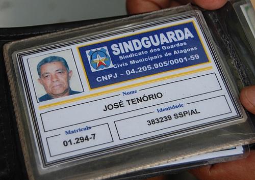 Guarda municipal, José Tenório foi assassinado com tiros à queima-roupa
