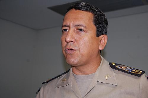 Coronel Luciano Silva - comandante da Polícia Militar de Alagoas