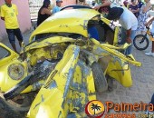 Acidente em Palmeira deixou quatro mortos e quatro feridos