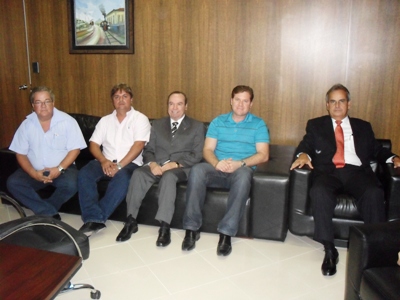 Dirigentes da AMA e do TCE acertam apresentação do Sicap aos prefeitos