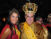 Rei e rainha do Carnaval comandaram a festa
