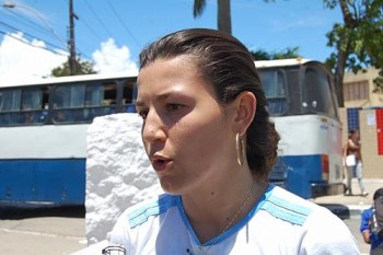Cláudia Petuba, representante estadual da UNE