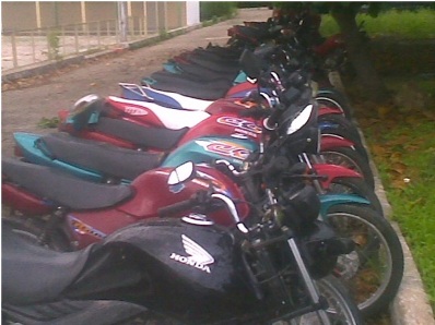Motocicletas encontradas em Piranhas