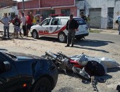 Colisão vitimou fatalmente o condutor da moto