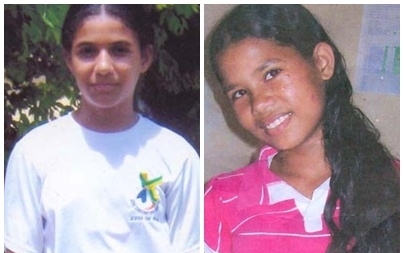 Cícera Beatriz dos Santos e Samara Oliveira dos Santos foram assassinadas e enterradas em fazenda