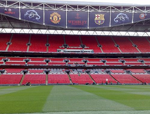 Estádio de Wembley está pronto para final da Liga dos Campeões