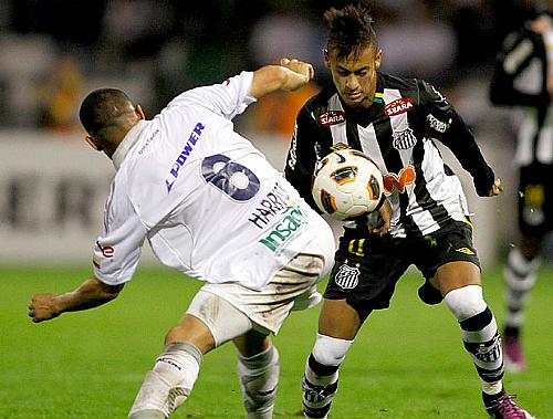 Neymar comanda o Santos na vitória sobre o Once Caldas