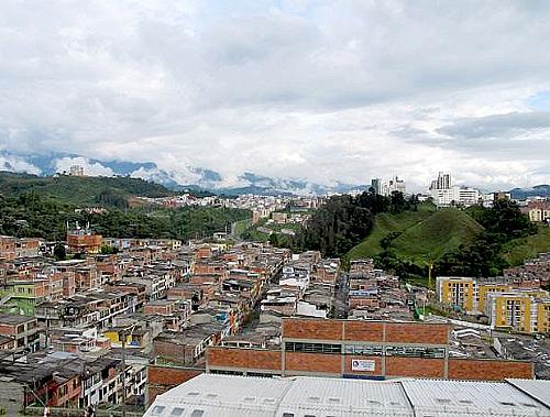 Vista da cidade de Manizales, na Colômbia