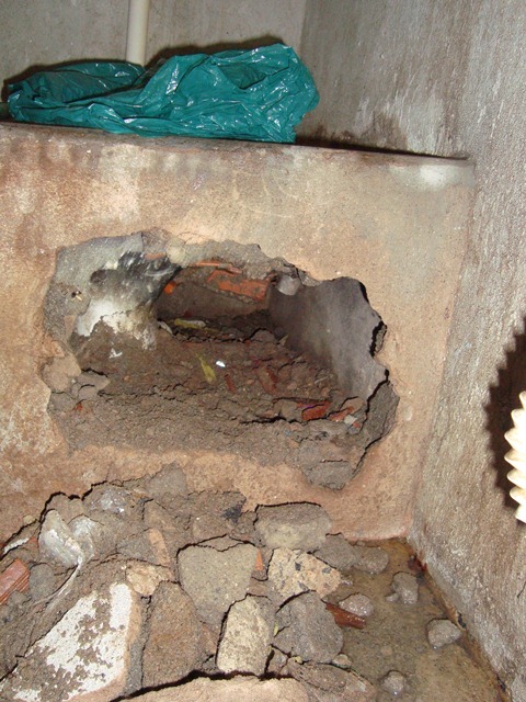 Túnel cavado por reeducandos