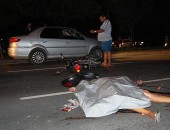 Vítima, que conduzia uma Cinquentinha, teria colidido em carro e caído