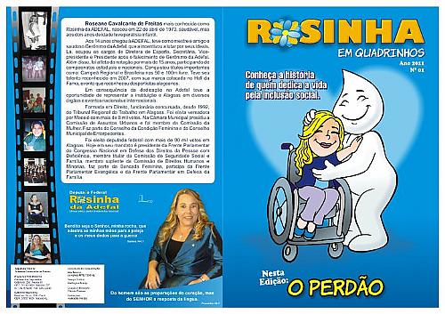 Rosinha vira história em quadrinhos