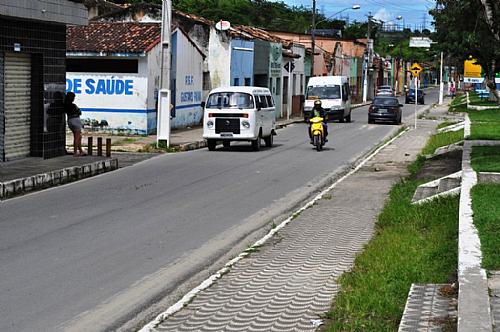 Rua reconstruída em Rio Largo