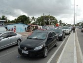 Trânsito ficou lento em Jaraguá