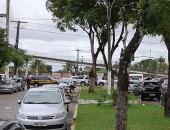 Trânsito ficou confuso no acesso ao Campus A.C. Simões