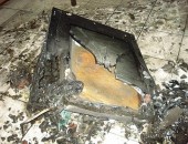 Aparelho de televisão explodiu dentro de residência depois da volta da energia